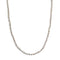 Cultured White Spherical Baroque Pearls Necklace
